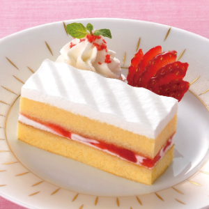 いちごショートケーキ／フリーカットケーキ　冷凍　北海道
