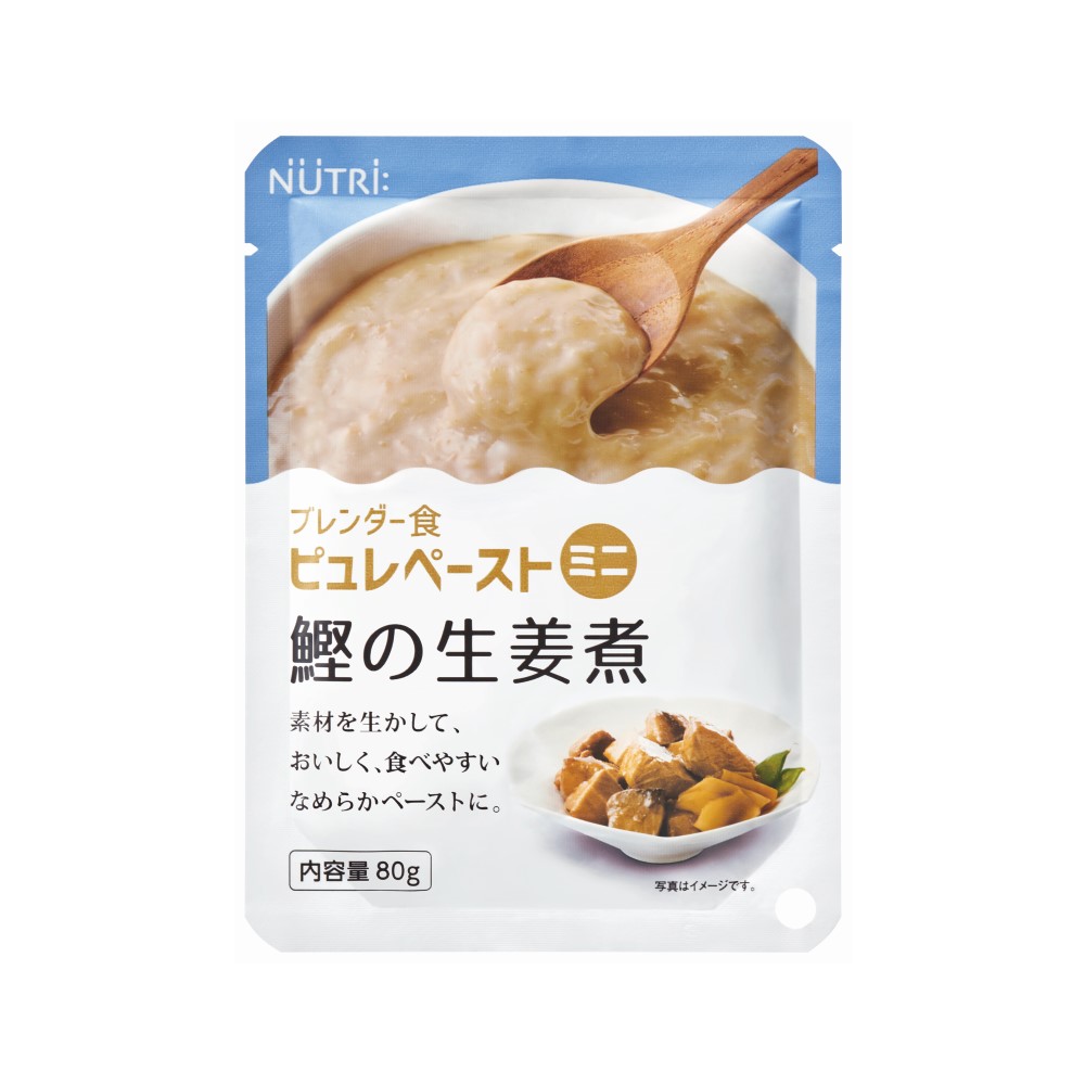 ブレンダー食　ピュレペーストミニ　鰹の生姜煮／80g×5袋×6箱