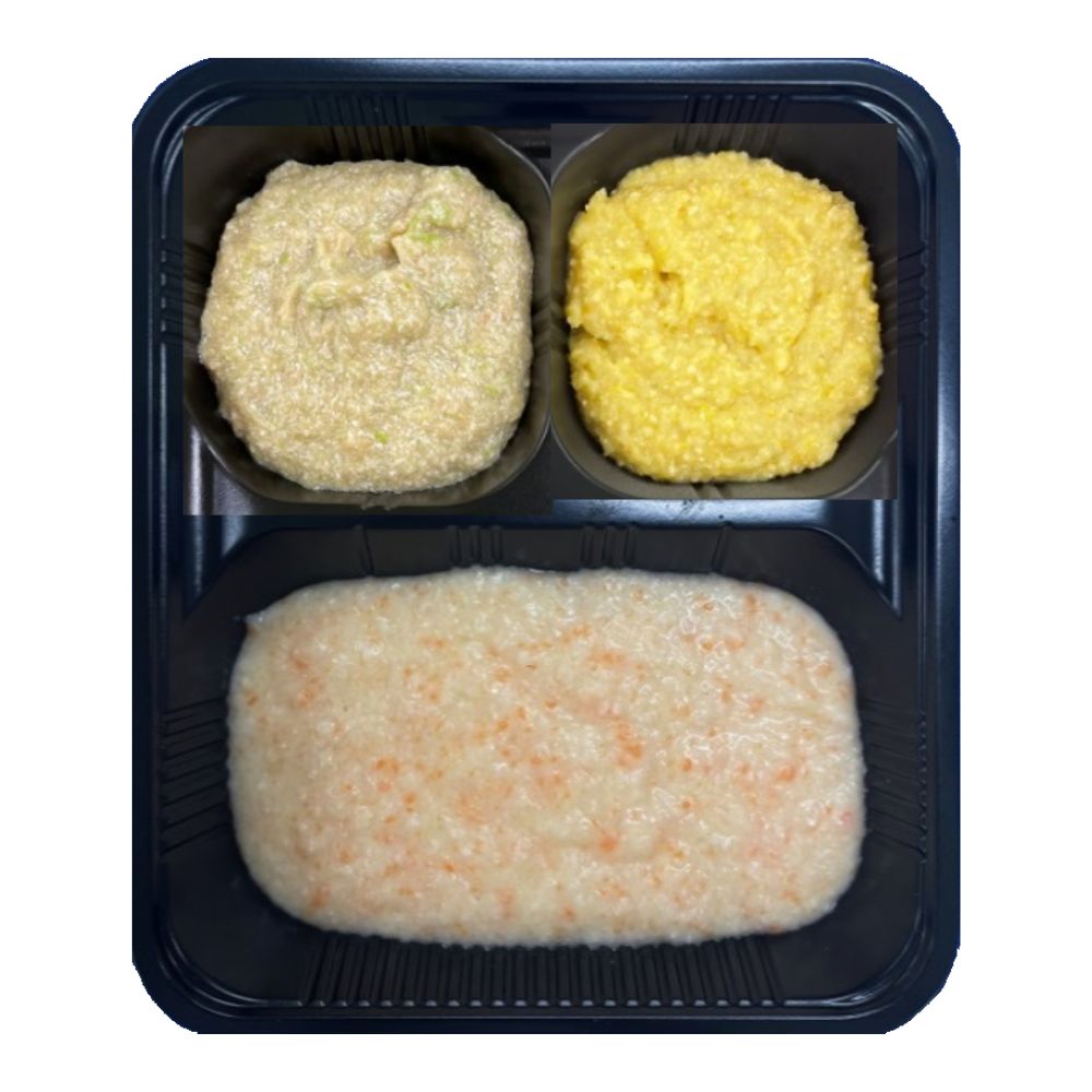 冷凍　えびのホワイトシチュー弁当／18食入り　【刻み】