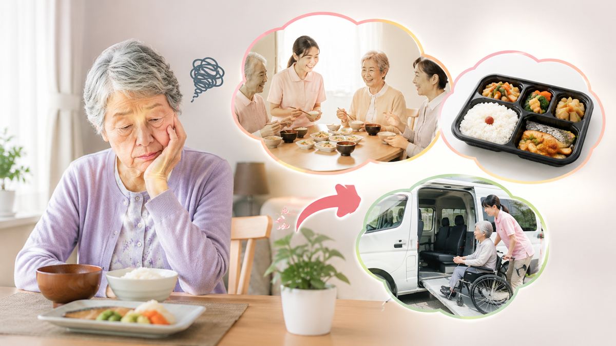 孤食とは？高齢者の孤食が引き起こす問題と解決策｜介護現場の実体験から解説