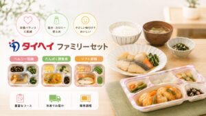 タイヘイファミリーセットの口コミ・評判は？ヘルシー御膳・たんぱく調整食・ソフト御膳を専門家が解説