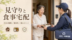 独居高齢者の見守りと食事宅配｜方法の種類と「確実性」で選ぶポイントを専門家が解説